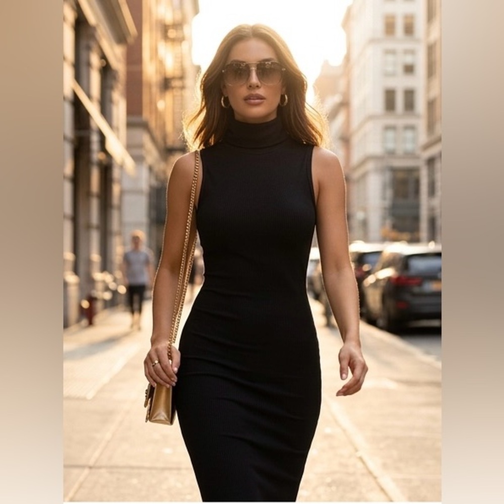 Madden NYC Bodycon Midi Dress | Size Medium | Like New!